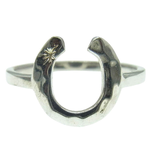 SAAD サード HORSESHOE RING ホースシュー リング シルバー系 25号【中古】