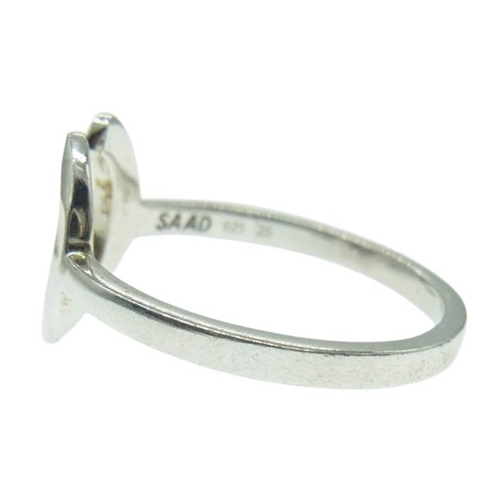 SAAD サード HORSESHOE RING ホースシュー リング シルバー系 25号【中古】