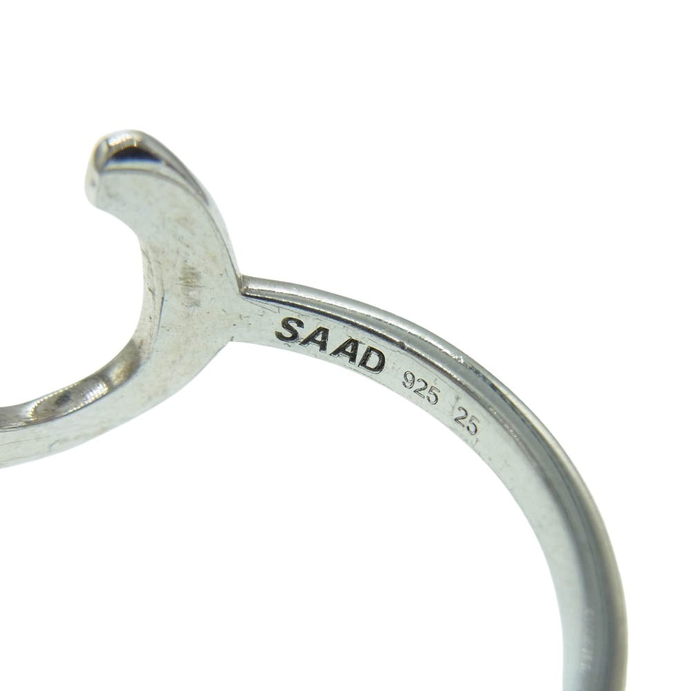 SAAD サード HORSESHOE RING ホースシュー リング シルバー系 25号