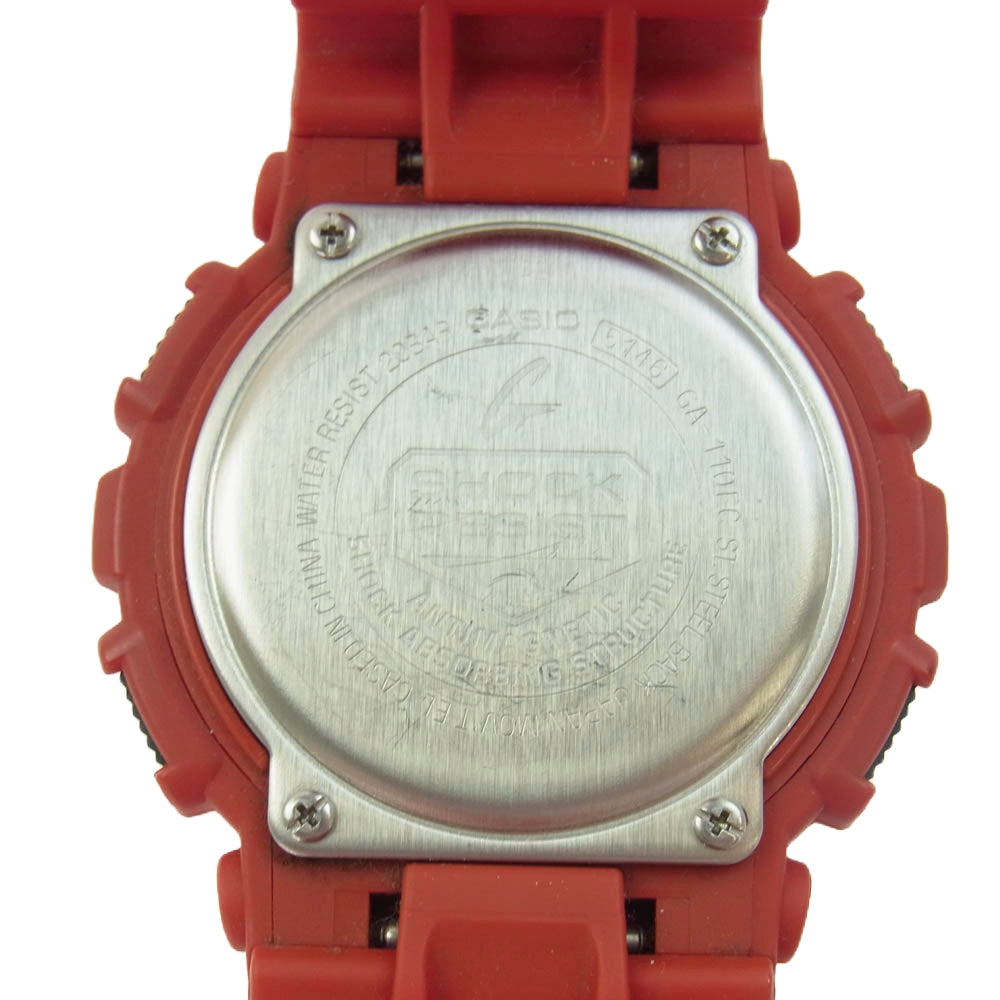 CASIO G-SHOCK カシオ ジーショック GA-110FC-1AJF Crazy Colors クレイジーカラーズ アナログデジタル 腕時計 レッド系 マルチカラー系【中古】
