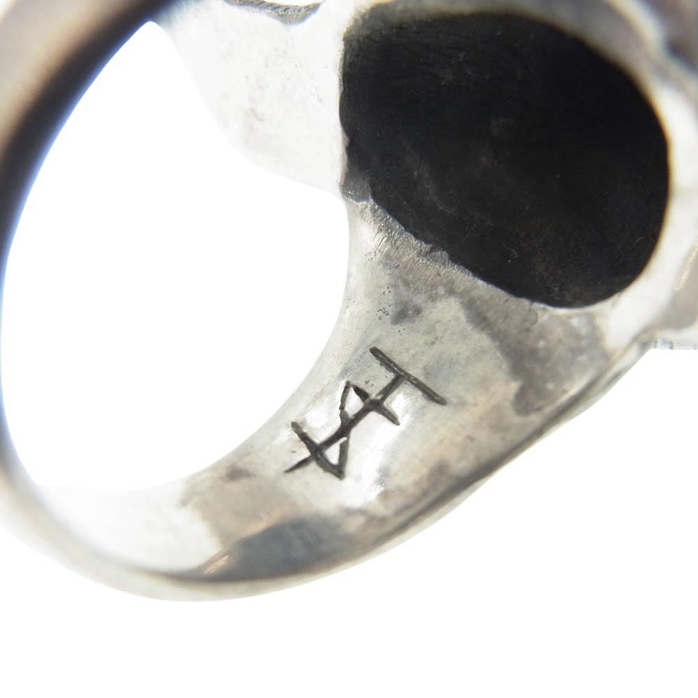 ドッグステイト Snail Skull Ring スネイル スカル リング シルバー系 16.5号【中古】