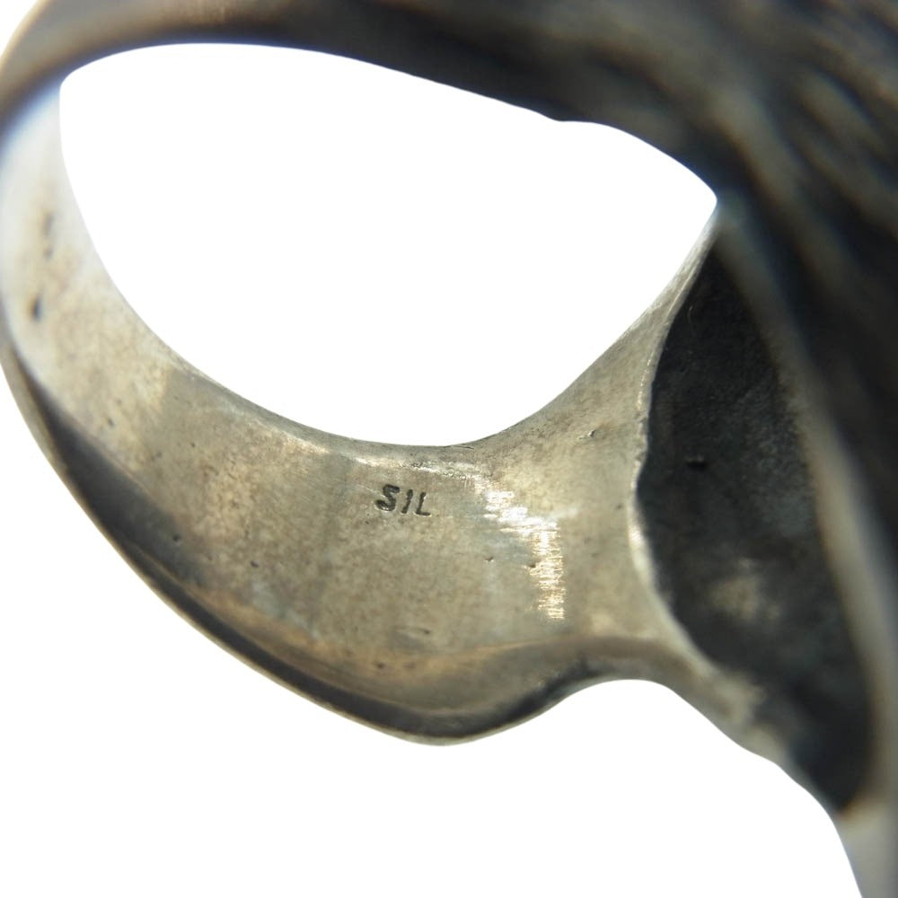ドッグステイト Eagle Ring イーグル リング シルバー系 17号【中古】