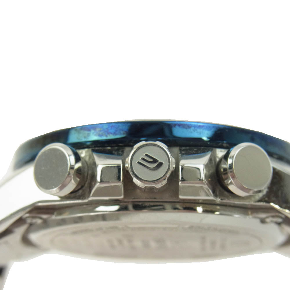 CASIO カシオ EQB-501 EDIFICE エディフィス  クロノ ソーラー ウォッチ 腕時計 シルバー系 ブルー系【中古】