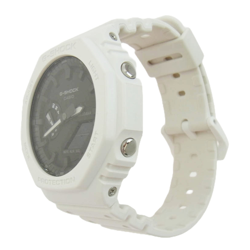 CASIO G-SHOCK カシオ ジーショック GA-2100-1AJF デジタル アナログ コンビネーション モデル 腕時計 ホワイト系【中古】