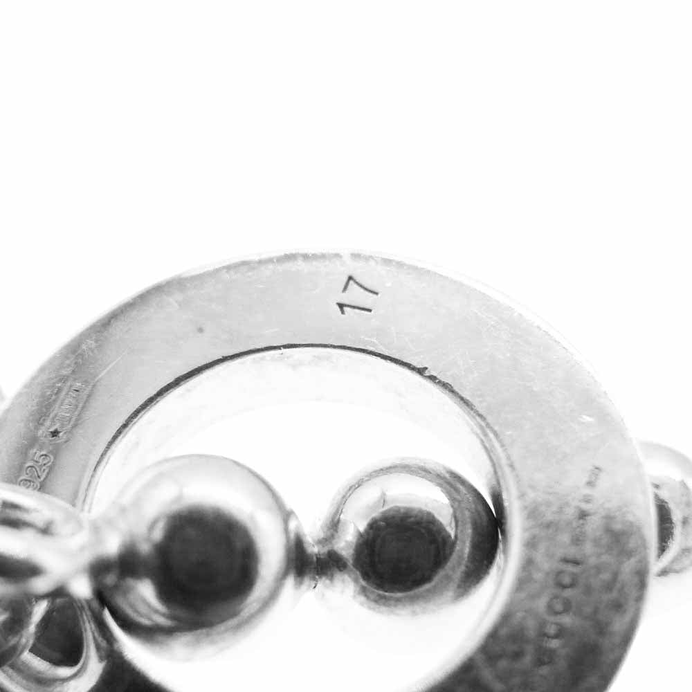 GUCCI グッチ ボールチェーン ブレスレット シルバー系 10.5号【中古】