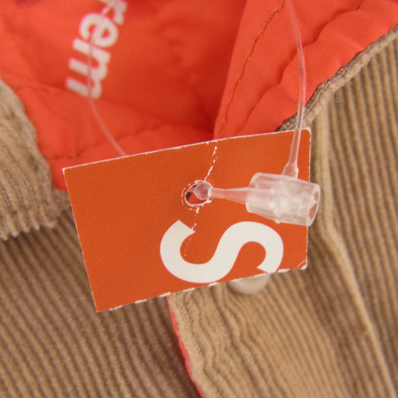 Supreme シュプリーム 17AW Corduroy Quilted Shirt コーデュロイ