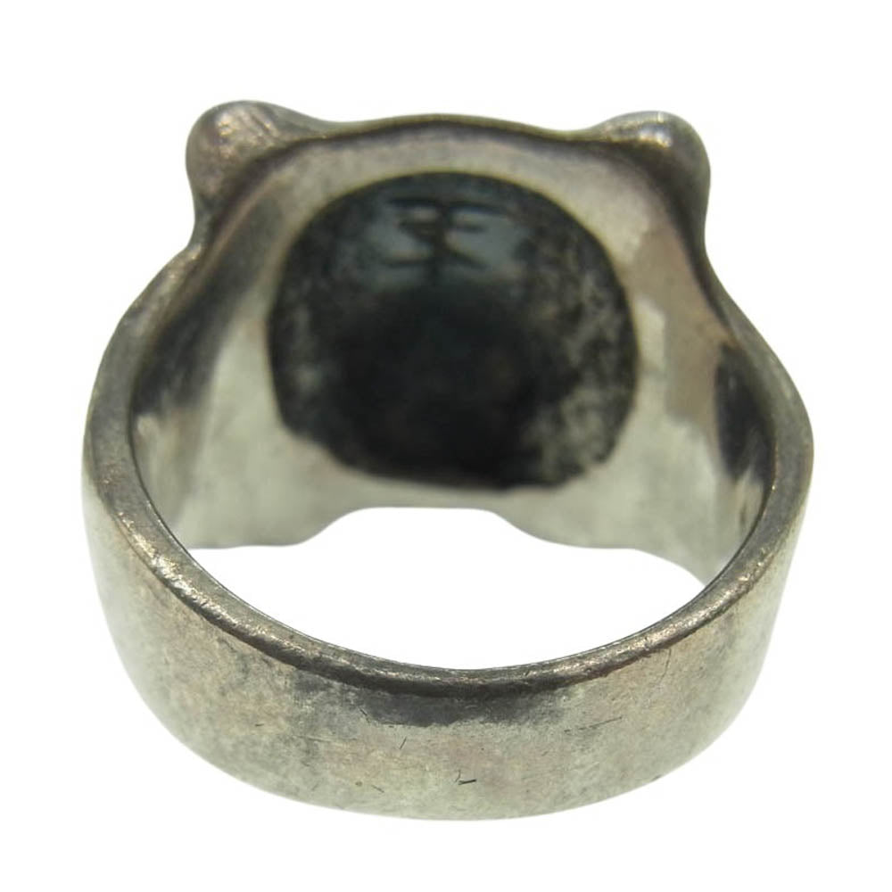 ドッグステイト TIGER RING タイガー リング シルバー系 25号【中古】