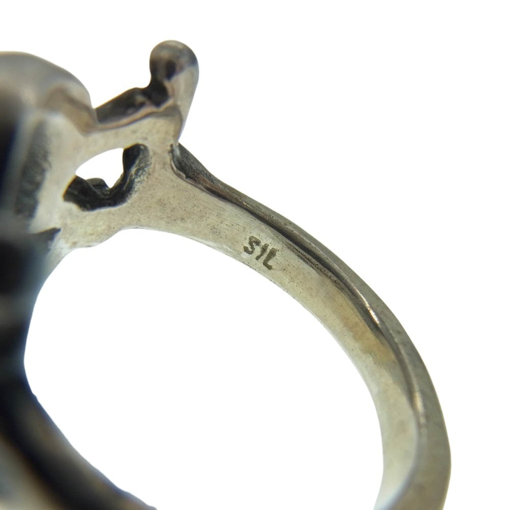 ドッグステイト BDFA2005-1 × BOUNTY HUNTER バウンティーハンター SKULL RING スカル リング シルバー系 17号【中古】