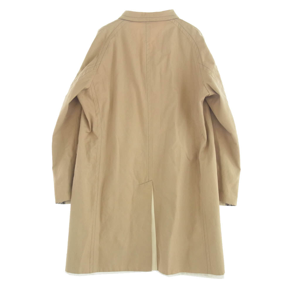 Sacai サカイ 18AW 18-01530M ステッチデザイン チェスター コート ベージュ系 3【中古】