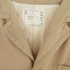 Sacai サカイ 18AW 18-01530M ステッチデザイン チェスター コート ベージュ系 3【中古】