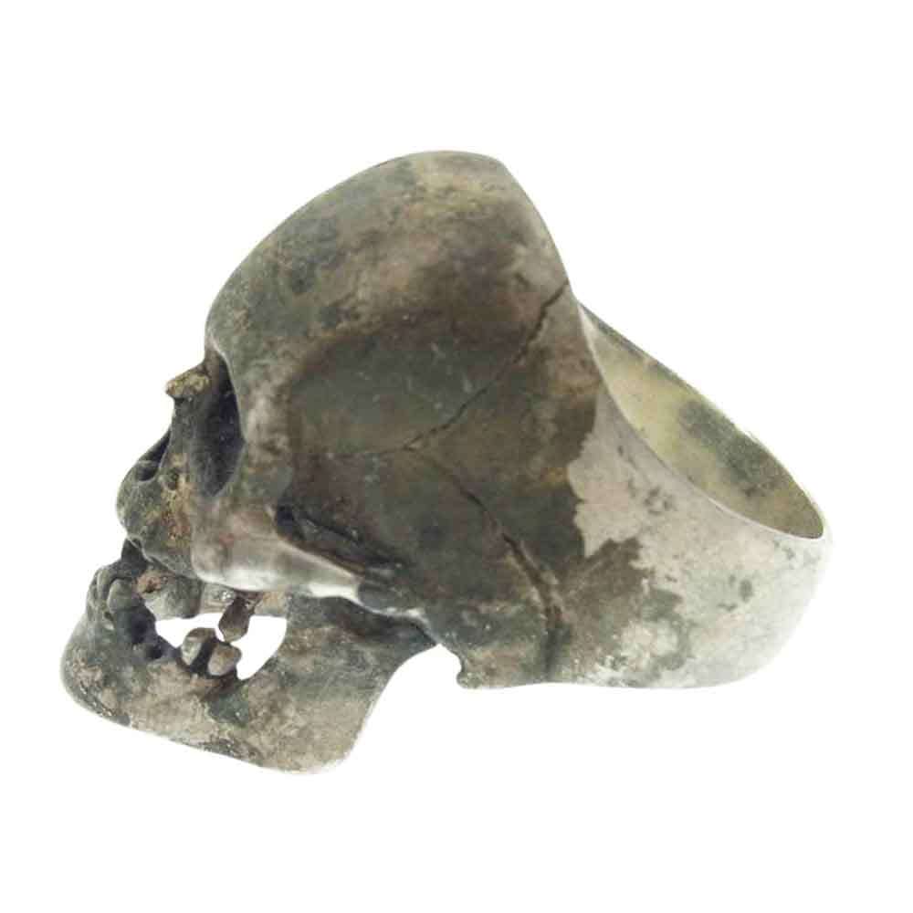 ドッグステイト Vanitas Skull Ring スカル リング シルバー系 24.5号【中古】