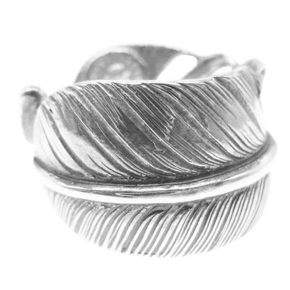WINGROCK ウィングロック FEATER RING プレーン フェザー リング シルバー系 15.5号【中古】