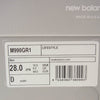 NEW BALANCE ニューバランス USA製 M990GR1 Gray グレー スニーカー グレー系 28cm【新古品】【未使用】【中古】