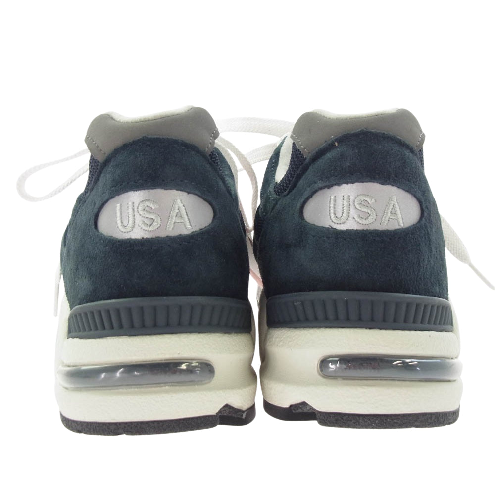 NEW BALANCE ニューバランス USA製 M990NB2 Navy ネイビー スニーカー ネイビー系 28cm【新古品】【未使用】【中古】
