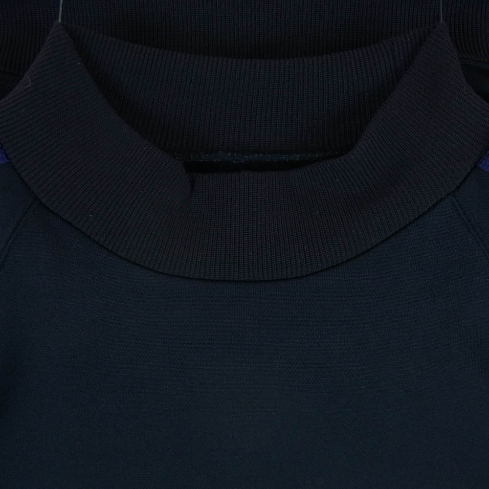 Needles ニードルス FK368 BEAMS BOY ビームスボーイ別注 Trak Mockneck Top モックネックトップ サイドライン スウェット トレーナー ダークネイビー系 パープル系 XS【中古】