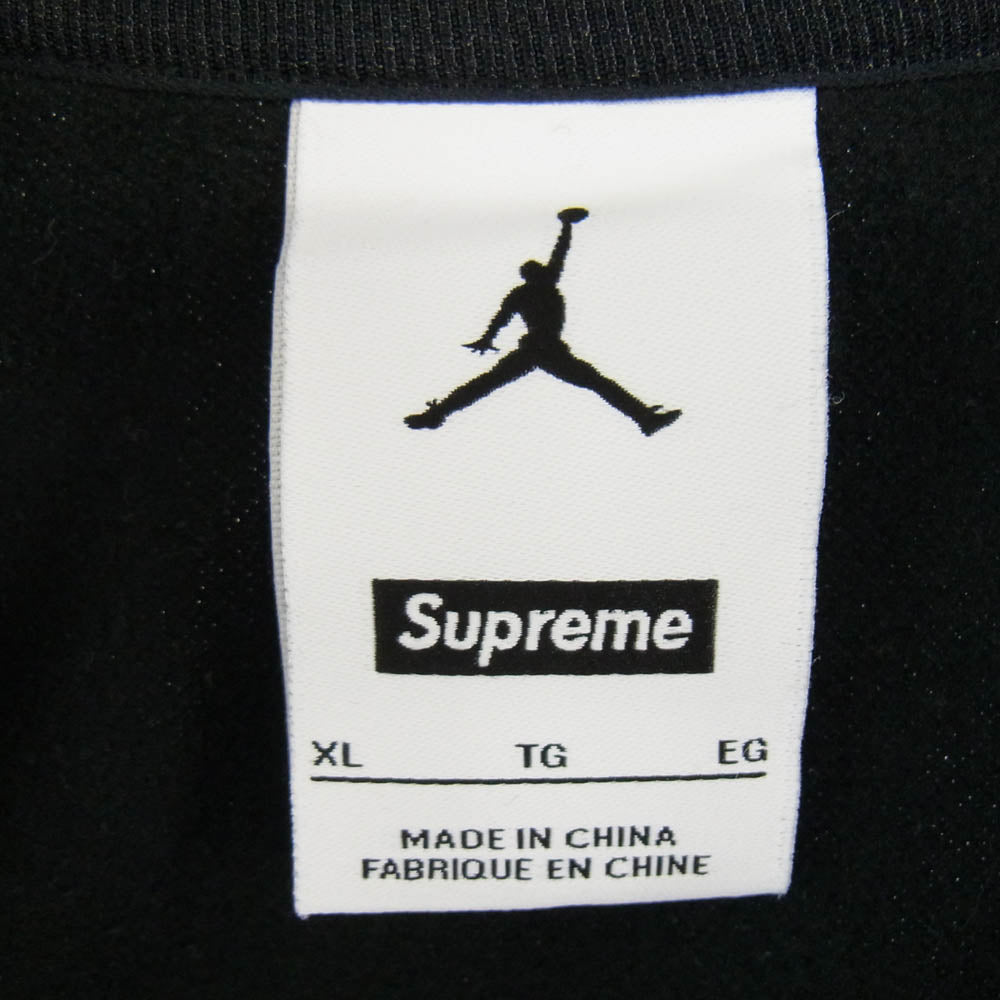 Supreme シュプリーム NIKE JORDAN ナイキ ジョーダンブランド Tricot Track Jacket トラックジャケット ブラック系 XL 180/96A【中古】