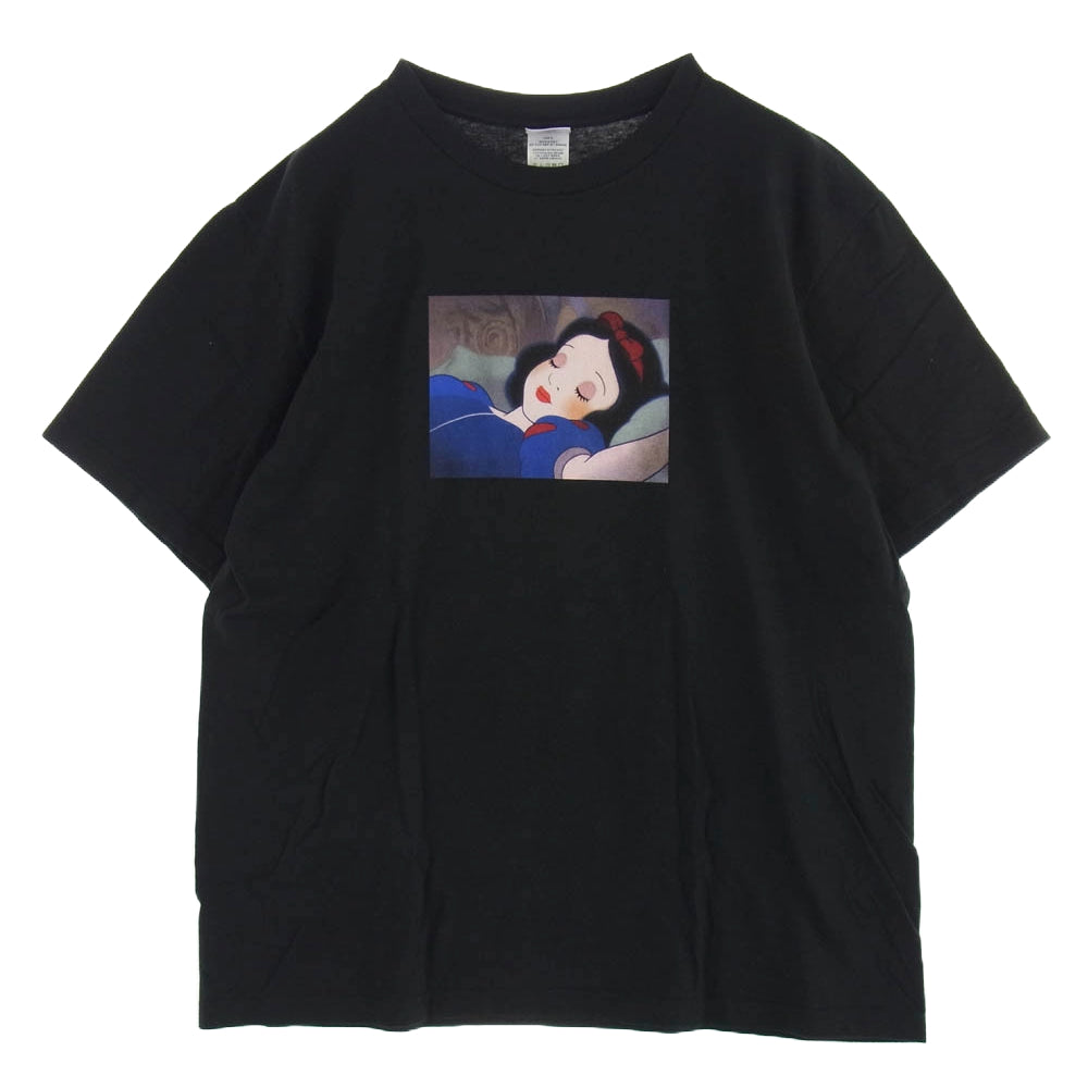 Supreme シュプリーム 24AW Snow White TEE スノー ホワイト 白雪姫 Ｔシャツ 半袖 カットソー ブラック系 L【中古】