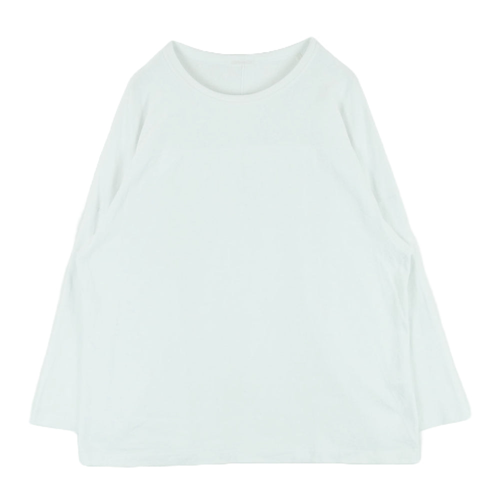 COMOLI コモリ 22SS V01-05005 フットボール シャツ 長袖 カットソー コットン 日本製 ホワイト系 3【中古】
