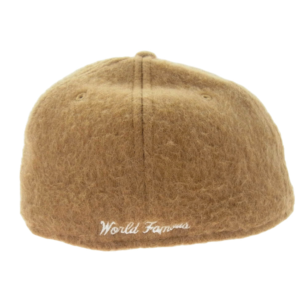 Supreme シュプリーム 24AW × New Era ニューエラ Brushed Wool Box Logo ブラッシュド ボックス ロゴ キャップ ブラウン系 58.7cm【新古品】【未使用】【中古】