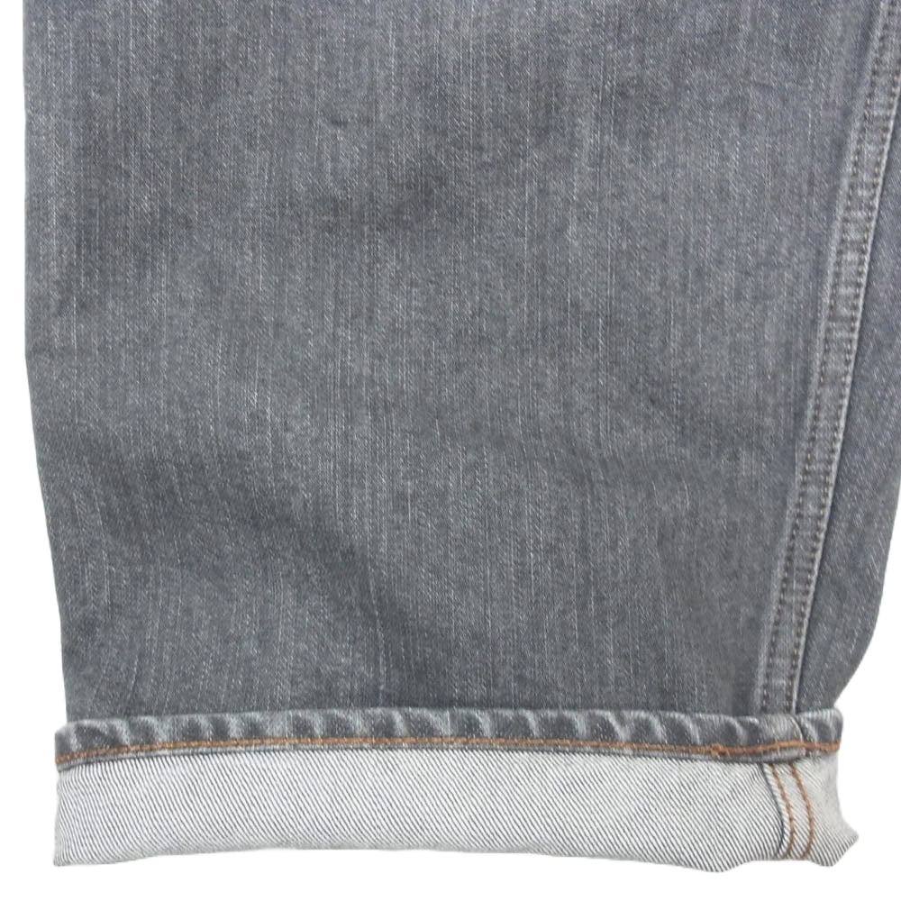 シオタ 21AW NPTM-11BG スビンコットン 13.5oz バギー デニム パンツ ブラック系 34【中古】