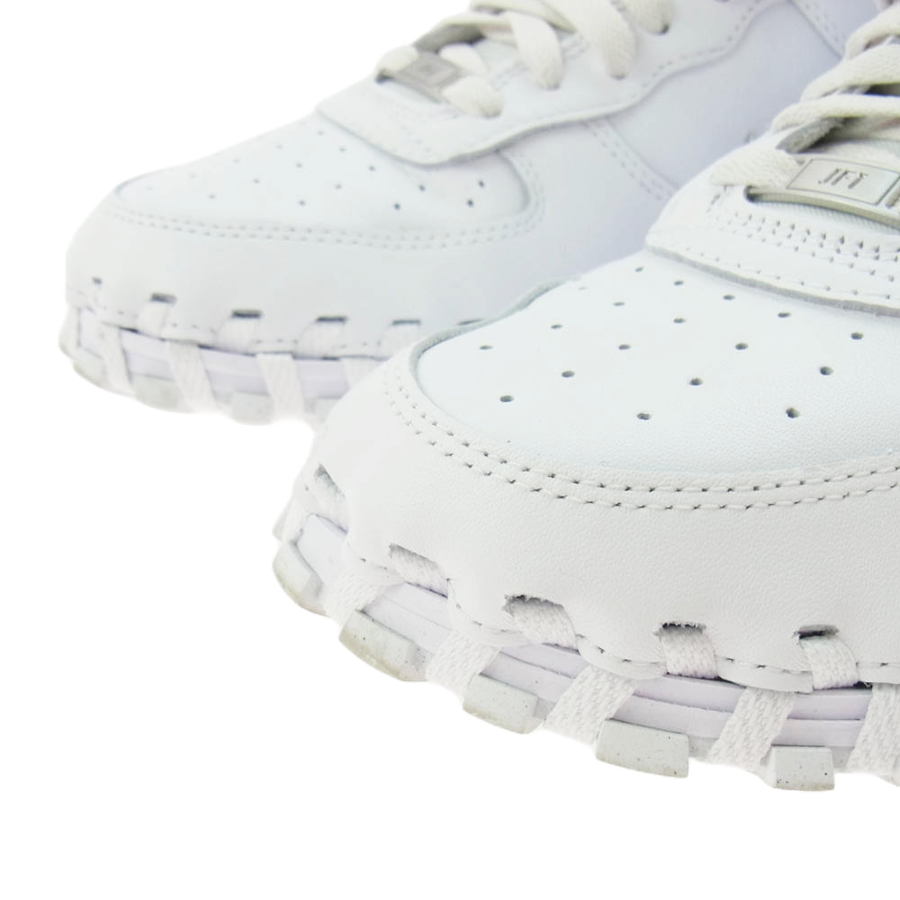 NIKE ナイキ DR0424-100 × Jacquemus ジャックムス J Force 1 Low LX White J フォース ロー スニーカー ホワイト系 28cm【中古】