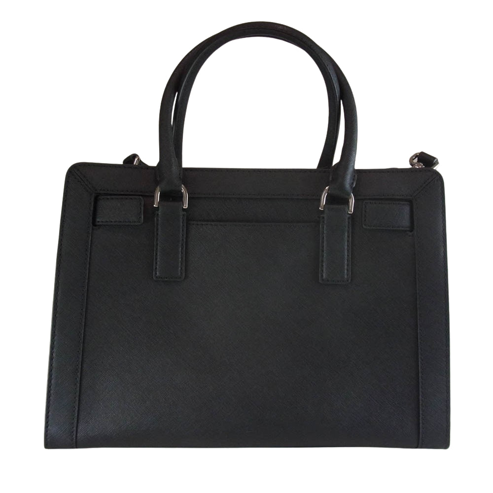 Michael Kors マイケルコース 2WAY トート ショルダー バッグ ブラック系【中古】