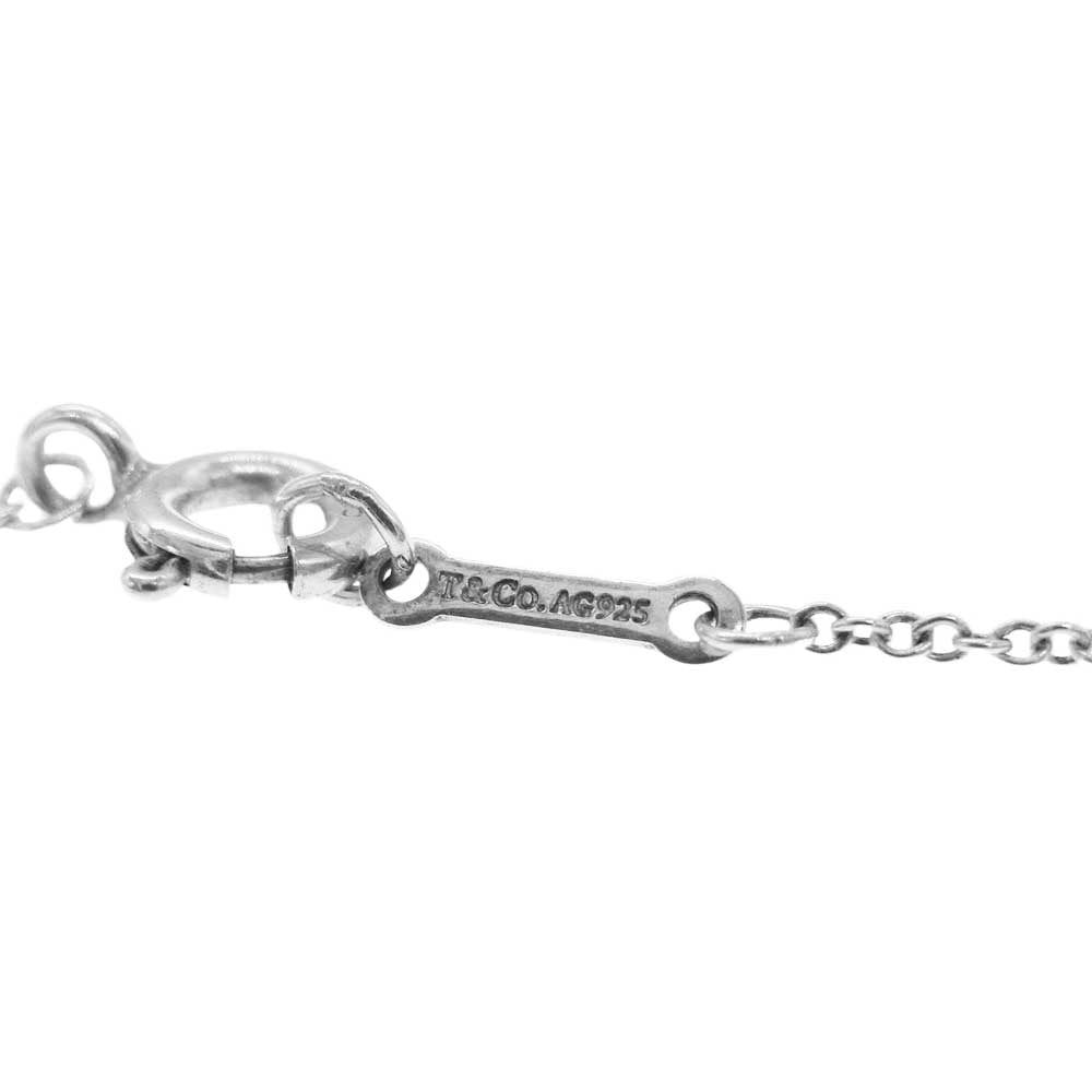 TIFFANY&Co. ティファニー クローバーラヴィング ハート ネックレス パロマピカソ ラッキーラビングハート AG925 ペンダント 四つ葉 シルバー系【中古】