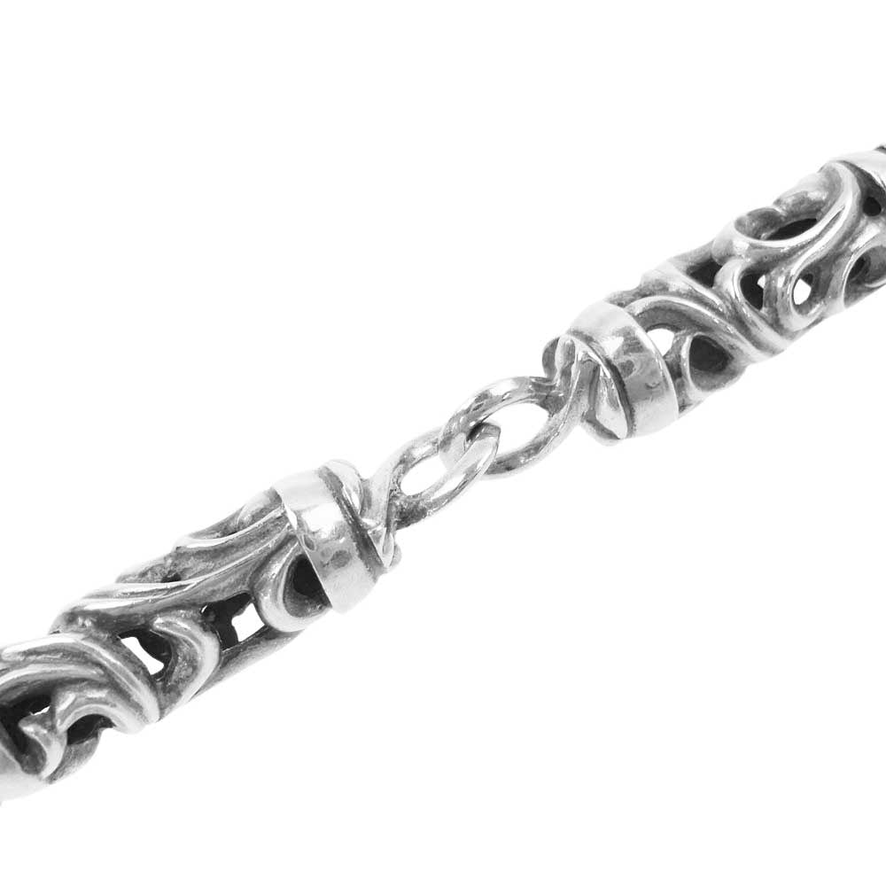 CHROME HEARTS クロムハーツ（原本無） 9LINK ROLLER LONG-S 9リンク ローラー ロング 1クリップ ウォレットチェーン シルバー系【中古】
