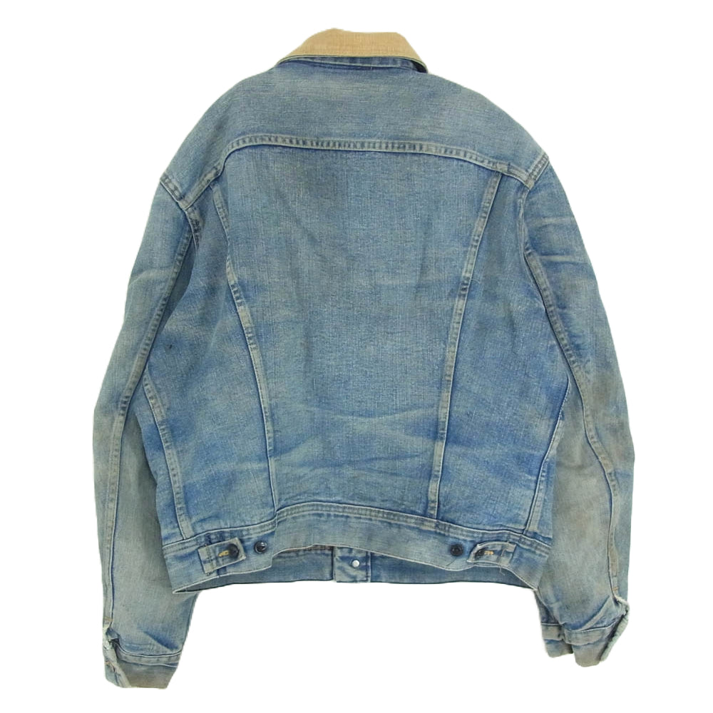 Lee リー USA製 ヴィンテージ 70s~80s Storm Rider デニム ジャケット インディゴブルー系 44【中古】