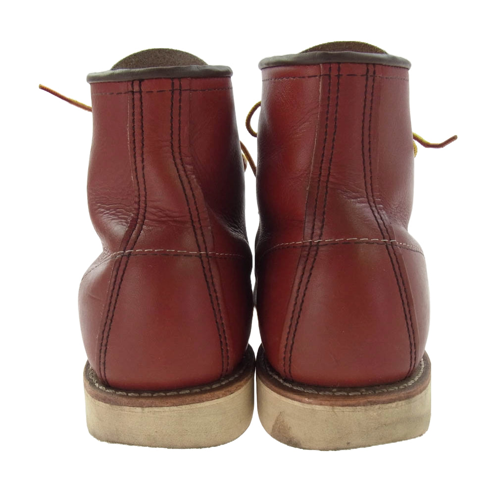 RED WING レッドウィング 8875 23年製 犬タグ 復刻 6inch CLASSIC MOC オロラセット クラシック モックトゥ ブーツ ブラウン系 US8E【中古】