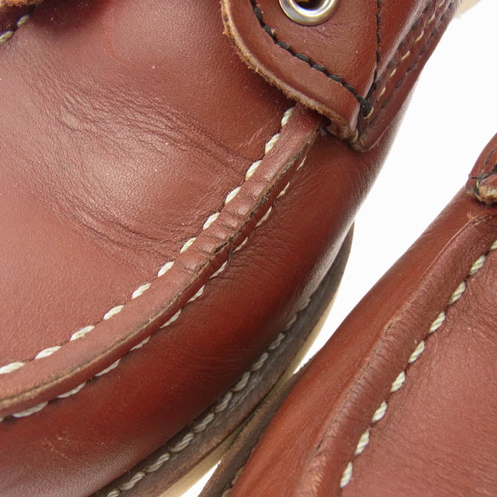 RED WING レッドウィング 8875 23年製 犬タグ 復刻 6inch CLASSIC MOC オロラセット クラシック モックトゥ ブーツ ブラウン系 US8E【中古】