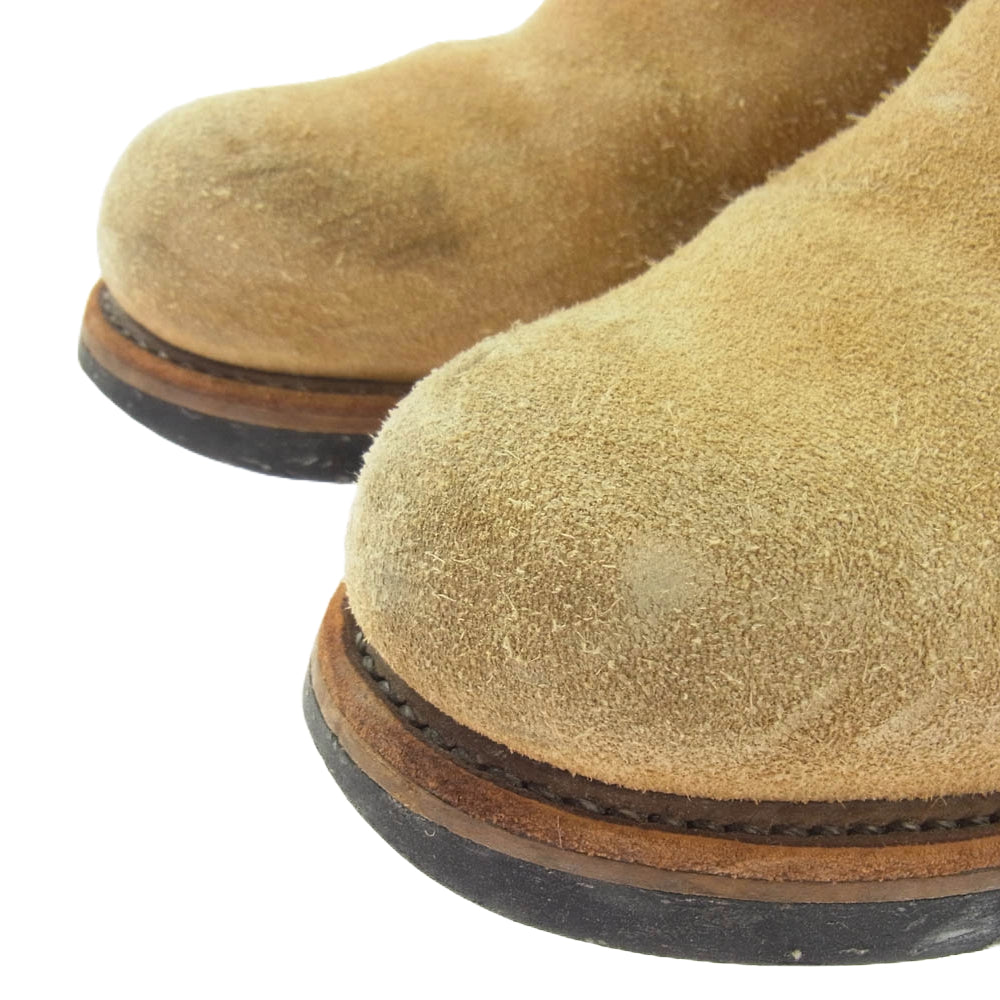 RED WING レッドウィング 8268 PT99 Engineer Boots 刺繍タグ エンジニア ブーツ ライトブラウン系 US8D【中古】