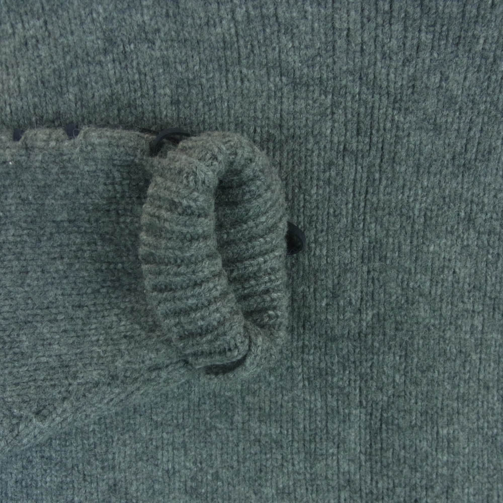 DISCOVERED ディスカバード DC-AW21-KN-04 LOOPING KNIT ルーピング ニット ビッグ シルエット セーター グレー系 1【美品】【中古】