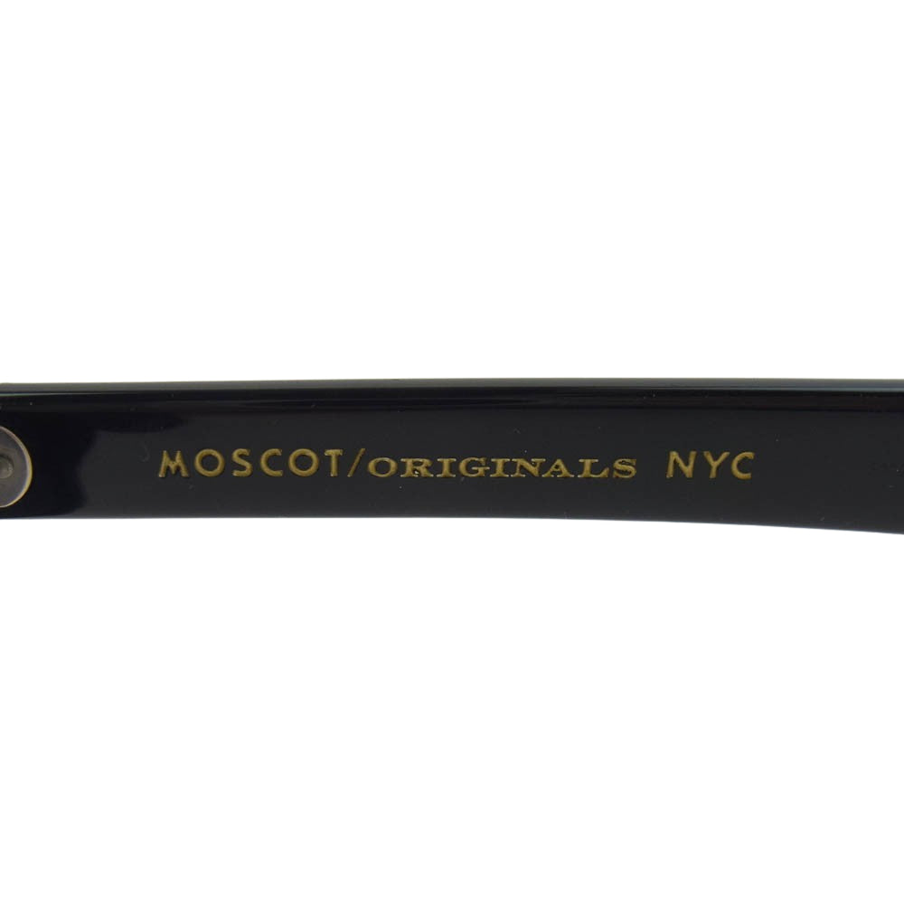 MOSCOT モスコット LEMTOSH レムトッシュ サングラス フレーム：ブラック系 46□24-145【中古】