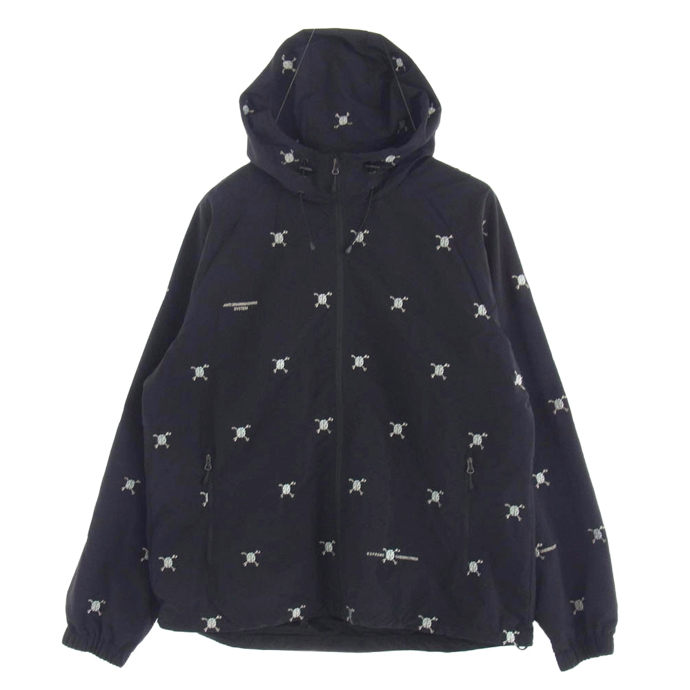 Supreme シュプリーム 23SS UNDERCOVER Brainbone Track Jacket アンダーカバー ブレインボーン ナイロン トラック ジャケット ブラック系 M【中古】