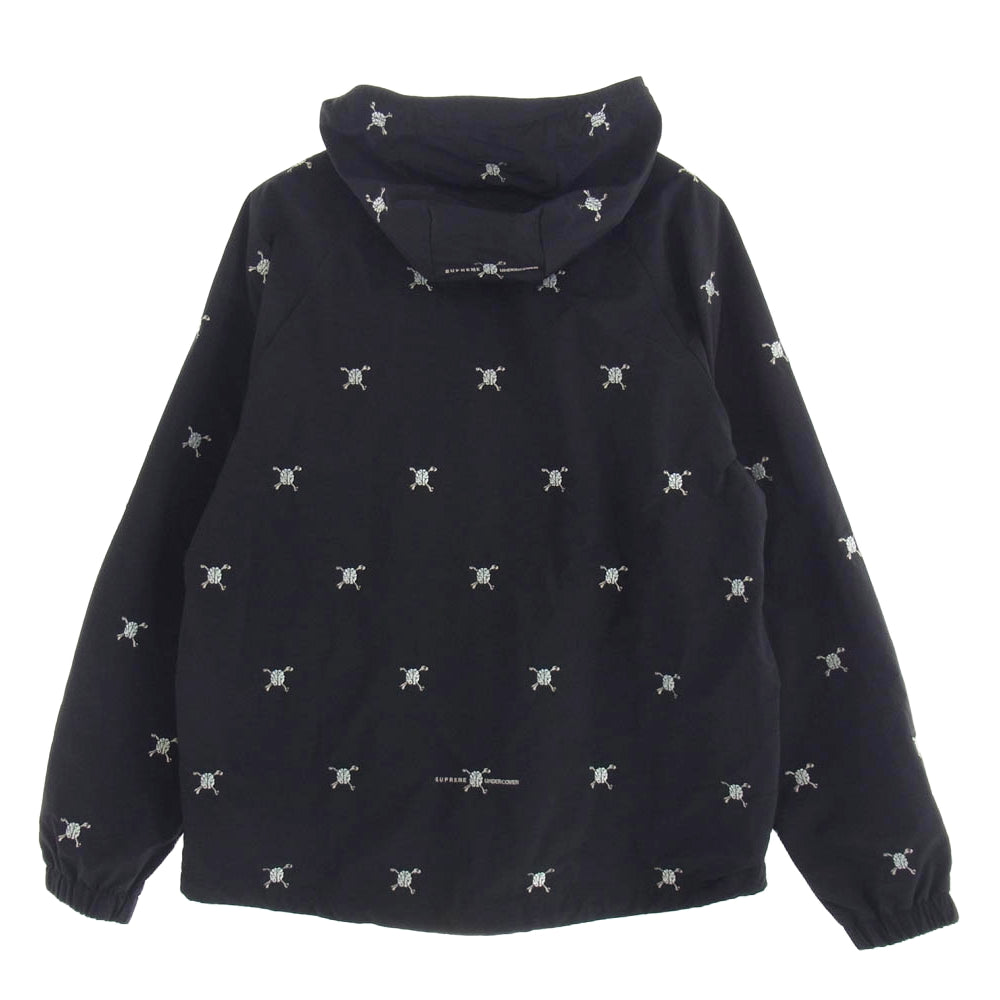 Supreme シュプリーム 23SS UNDERCOVER Brainbone Track Jacket アンダーカバー ブレインボーン ナイロン トラック ジャケット ブラック系 M【中古】