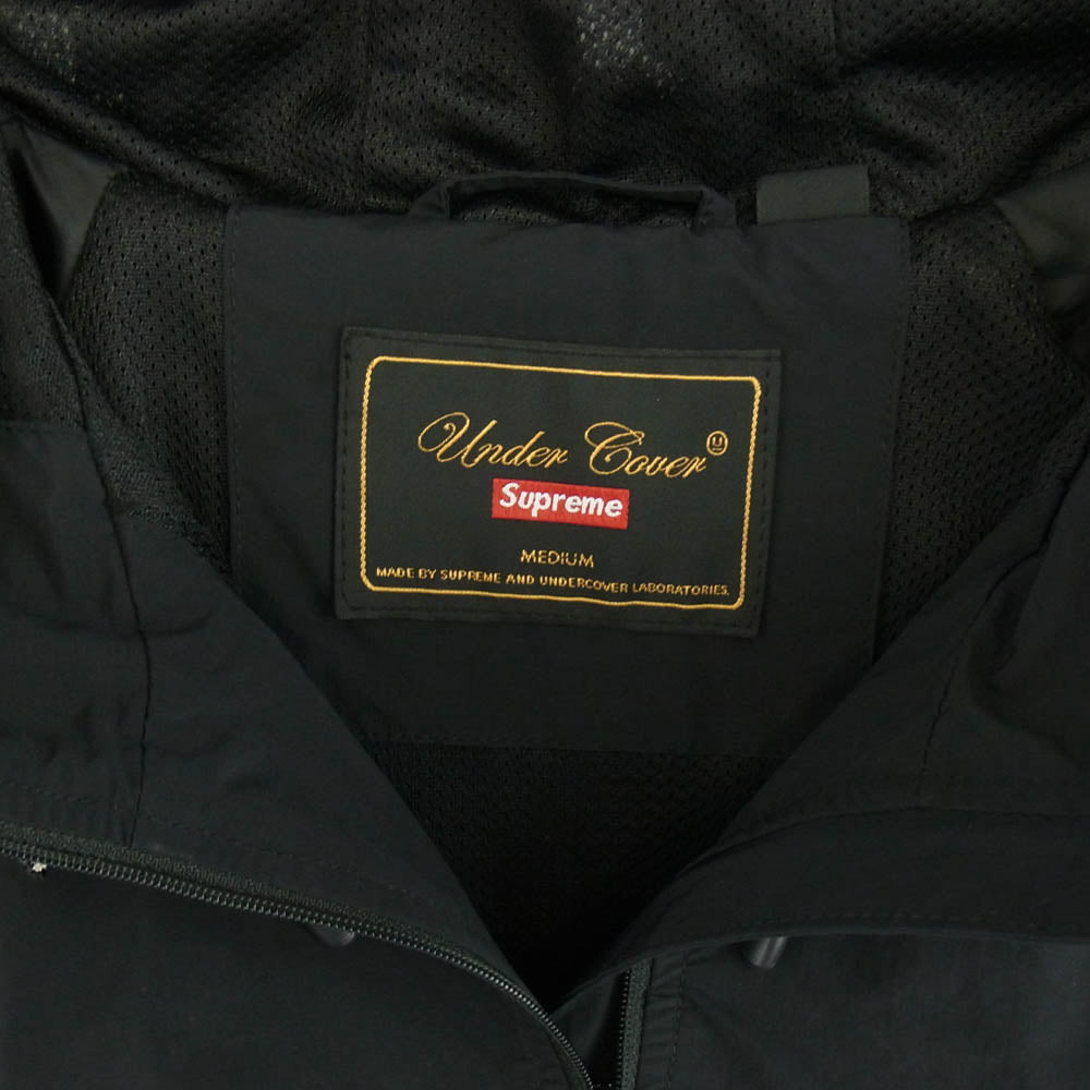 Supreme シュプリーム 23SS UNDERCOVER Brainbone Track Jacket アンダーカバー ブレインボーン ナイロン トラック ジャケット ブラック系 M【中古】