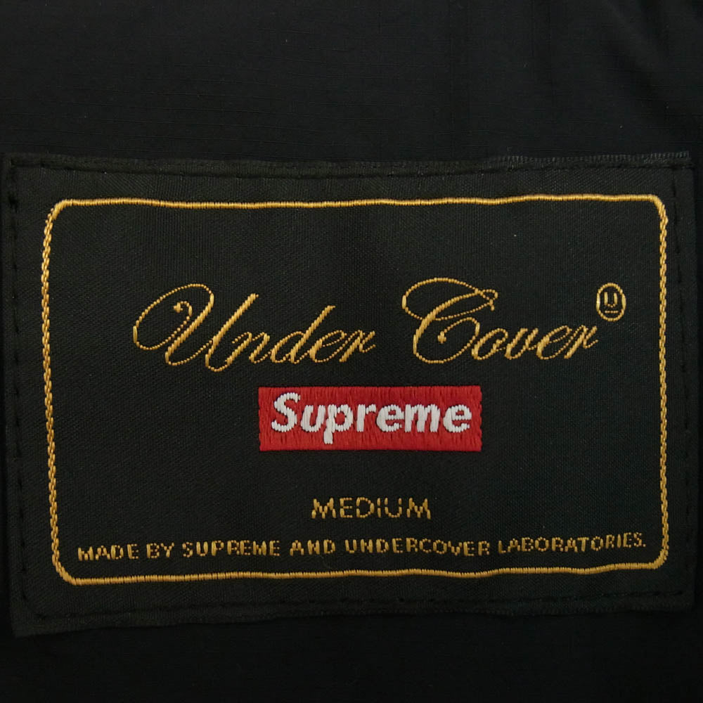 Supreme シュプリーム 23SS UNDERCOVER Brainbone Track Jacket アンダーカバー ブレインボーン ナイロン トラック ジャケット ブラック系 M【中古】