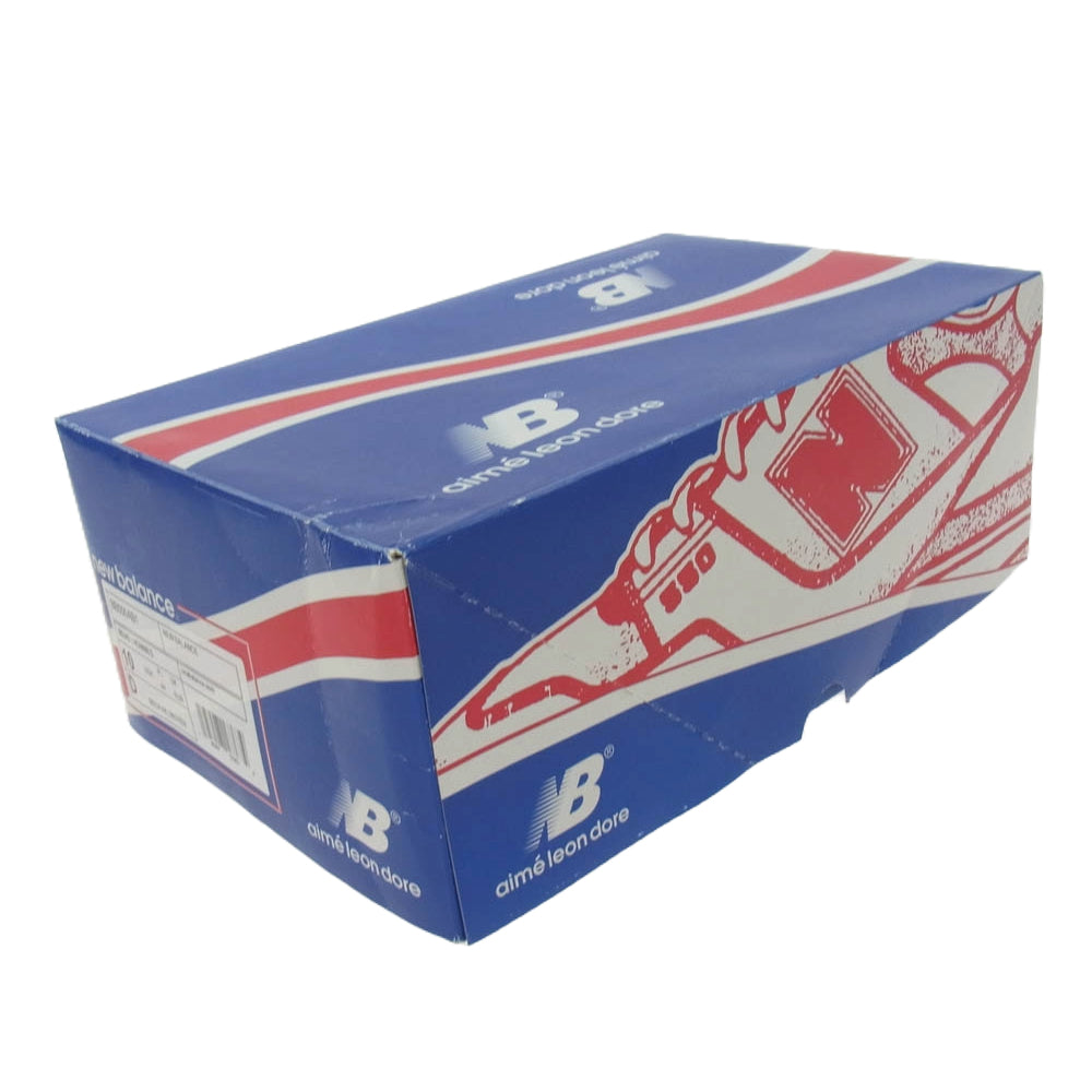 NEW BALANCE ニューバランス BB550AB1 × Aim? Leon Doreエメレオンドレ 550 White Brown ローカット スニーカー ブラウン系 オフホワイト系 28cm【新古品】【未使用】【中古】