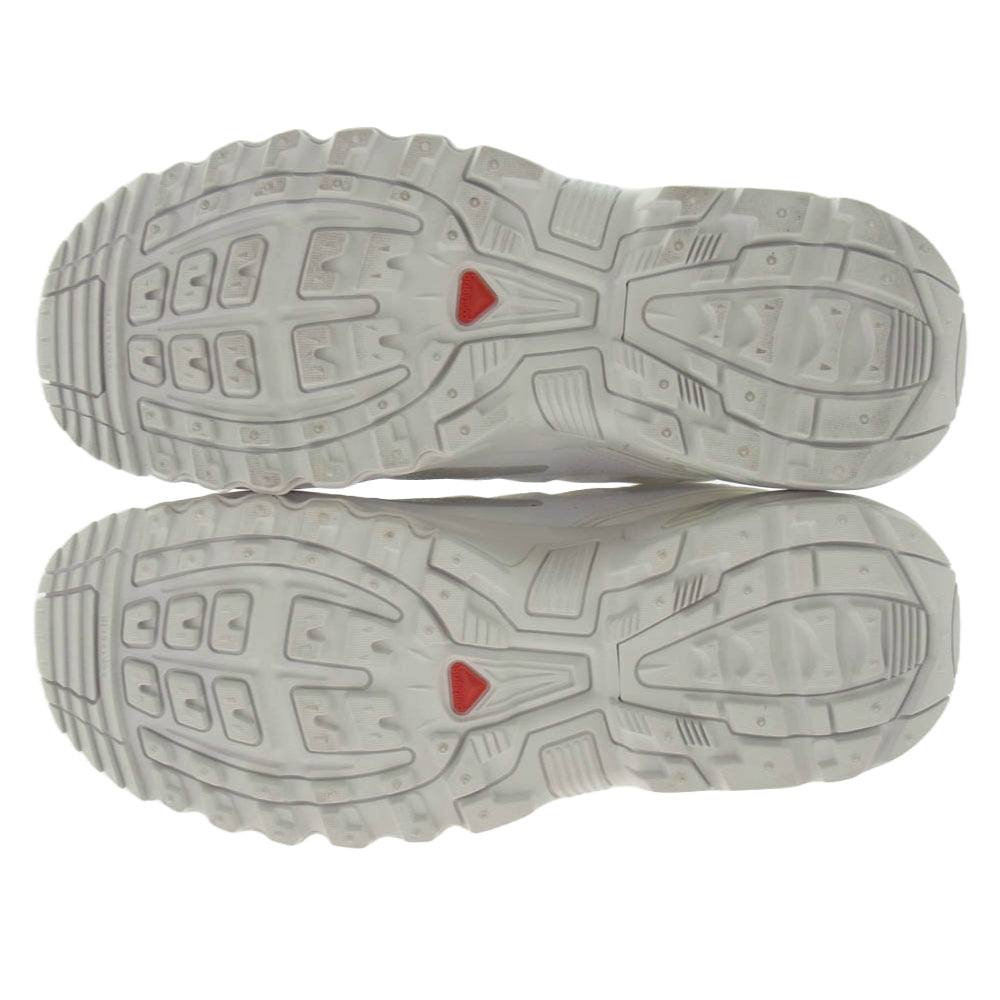 salomon サロモン 472367 ACS + ローカット スニーカー ホワイト系 26.5cm【美品】【中古】