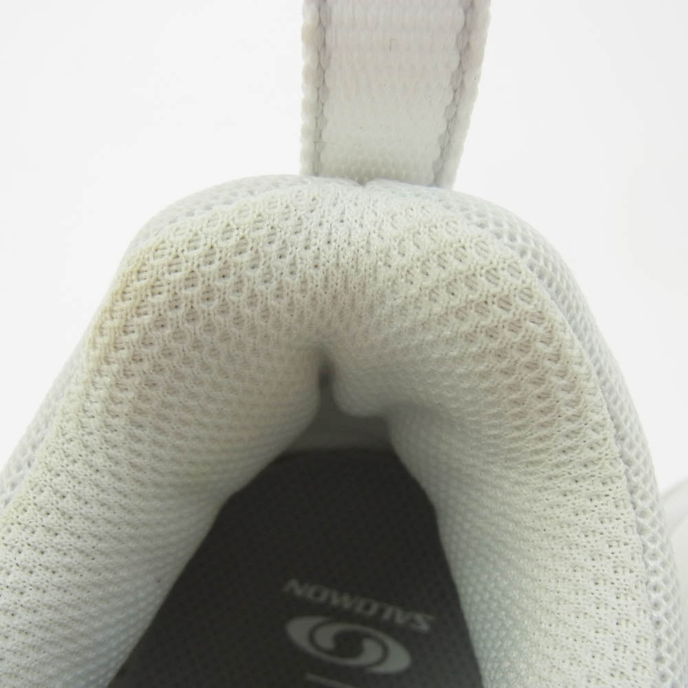 salomon サロモン 472367 ACS + ローカット スニーカー ホワイト系 26.5cm【美品】【中古】