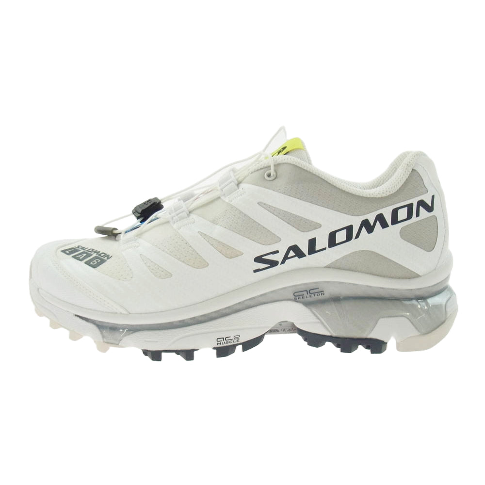 salomon サロモン 471330 XT-4 OG ローカット スニーカー ホワイト系 24.5cm【中古】
