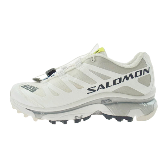 salomon サロモン 471330 XT-4 OG ローカット スニーカー ホワイト系 24.5cm【中古】