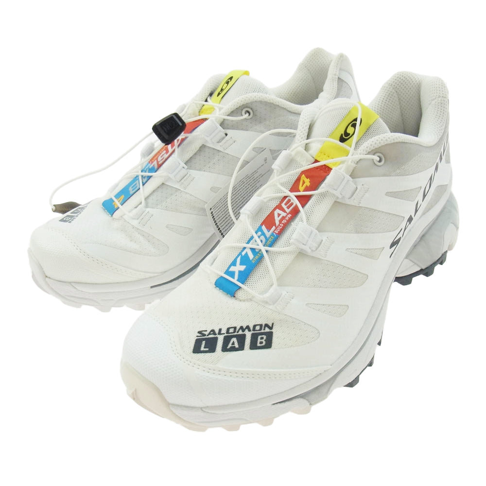 salomon サロモン 471330 XT-4 OG ローカット スニーカー ホワイト系 24.5cm【中古】