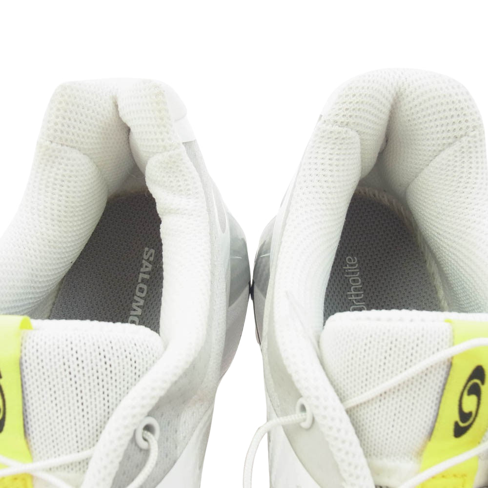 salomon サロモン 471330 XT-4 OG ローカット スニーカー ホワイト系 24.5cm【中古】