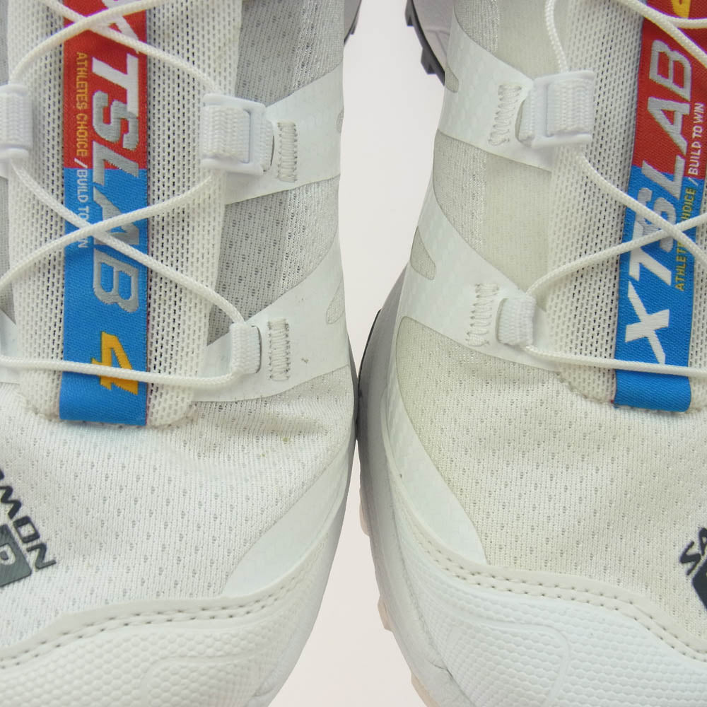 salomon サロモン 471330 XT-4 OG ローカット スニーカー ホワイト系 24.5cm【中古】