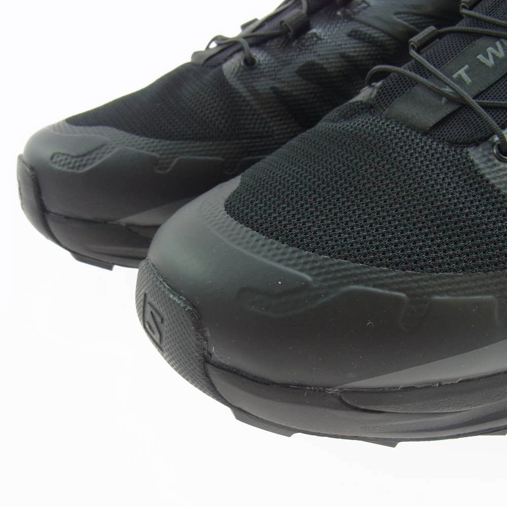 salomon サロモン 410857 XT-WINGS 2  ローカット スニーカー ブラック系 27cm【美品】【中古】