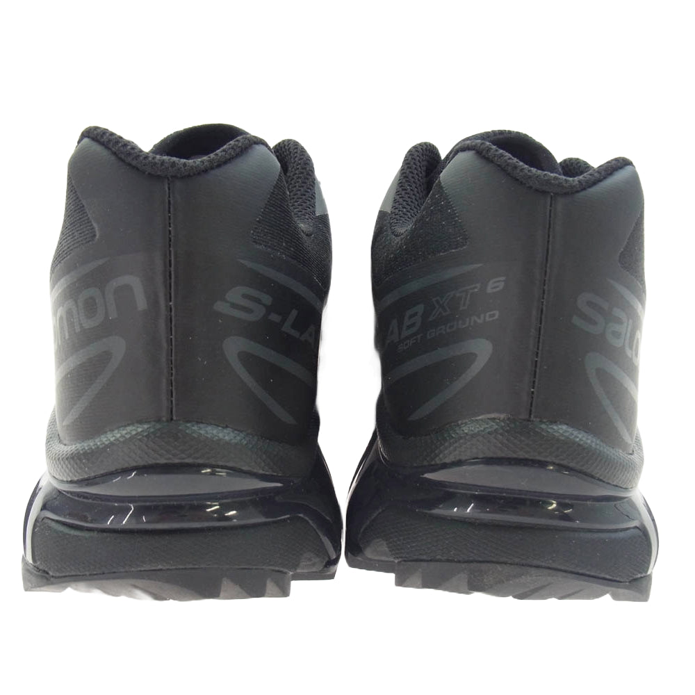 salomon サロモン 410866 XT-6 ローカット スニーカー ブラック系 27cm【中古】