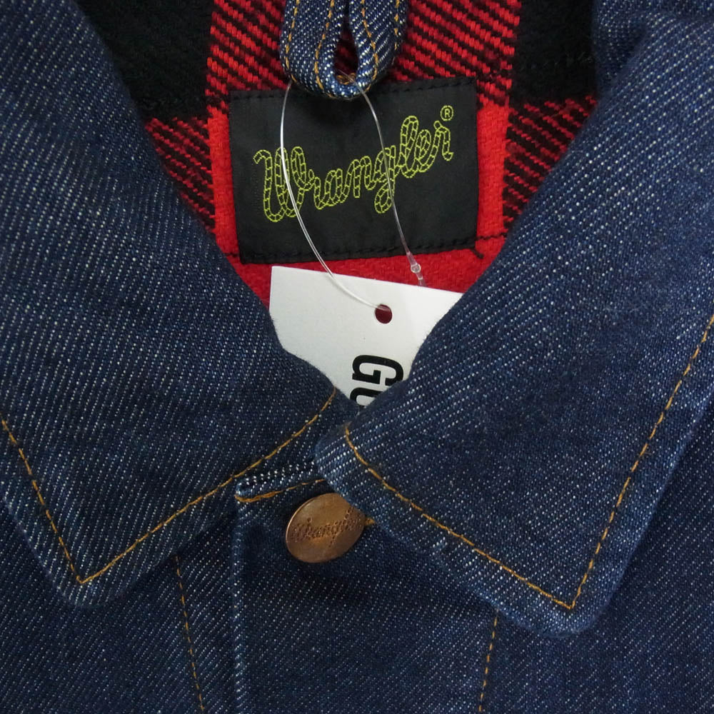 WACKO MARIA ワコマリア 24AW 24FW-WMO-WG02 × Wrangler TRUCKER JACKET -TYPE2 ラングラー デニム トラッカー ジャケット インディゴブルー系 M【新古品】【未使用】【中古】
