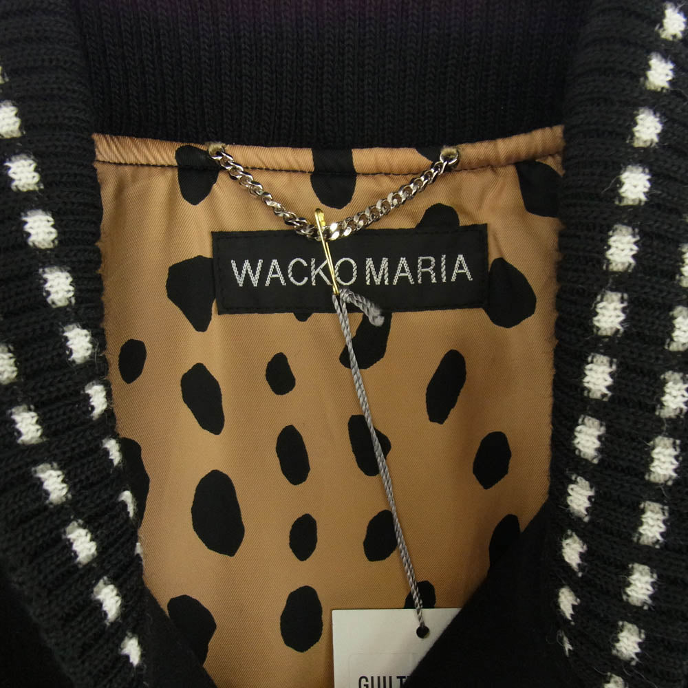 WACKO MARIA ワコマリア 24AW 24FW-WMO-BL12 CAR CLUB JACKET -TYPE2 ウール ジャケット ブラック系 L【新古品】【未使用】【中古】